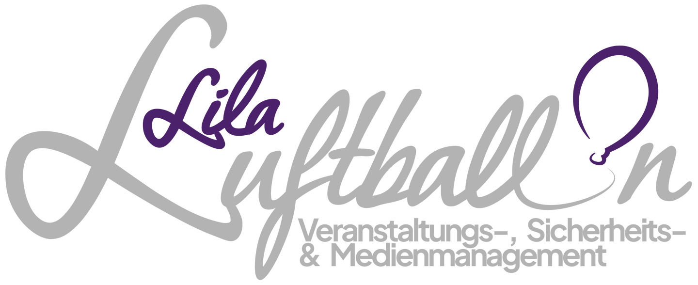 Lila Luftballon Logo